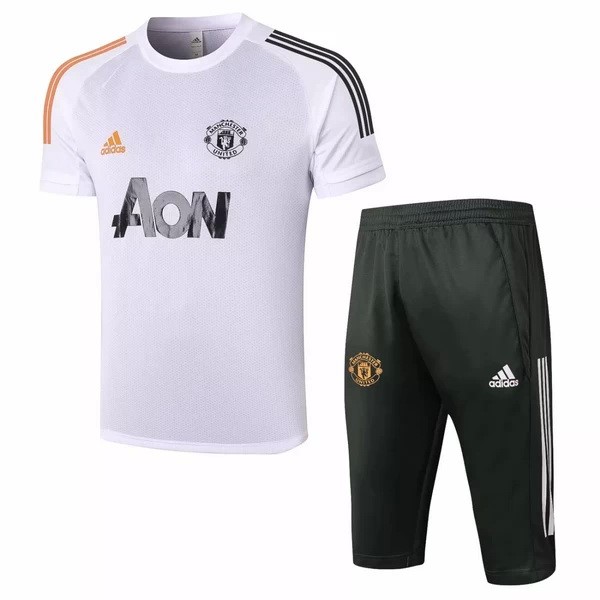 Formazione Manchester United Set Completo 20/21 Bianco Nero